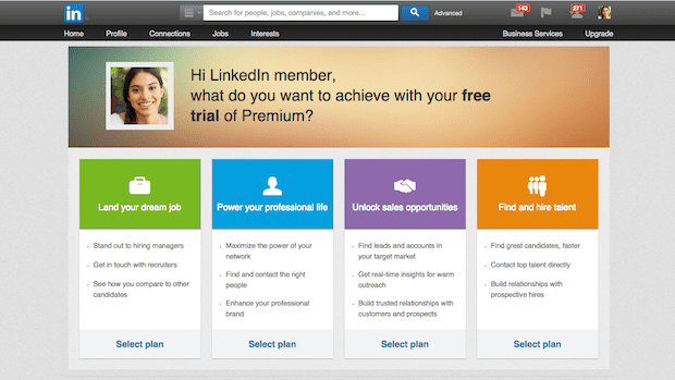 Linkedin Premium Features