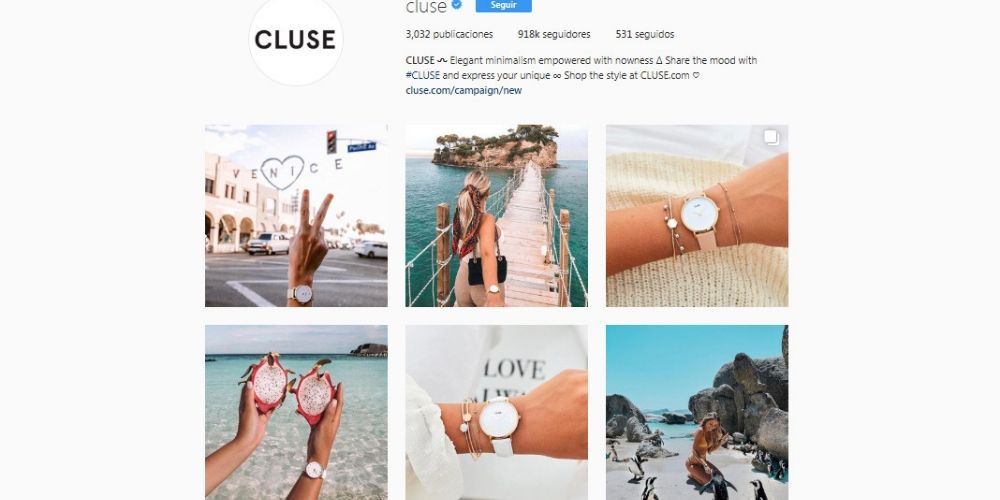 CLUSE’s Instagram Store