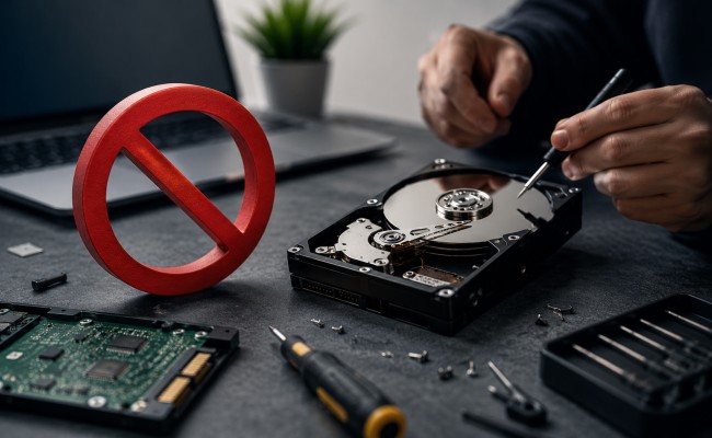 Why Hard Drive Data Recovery Is Not A DIY Job
