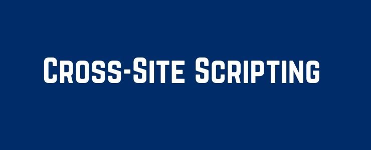 Cross-Site Scripting