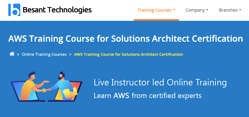 Besant technologies AWS Training