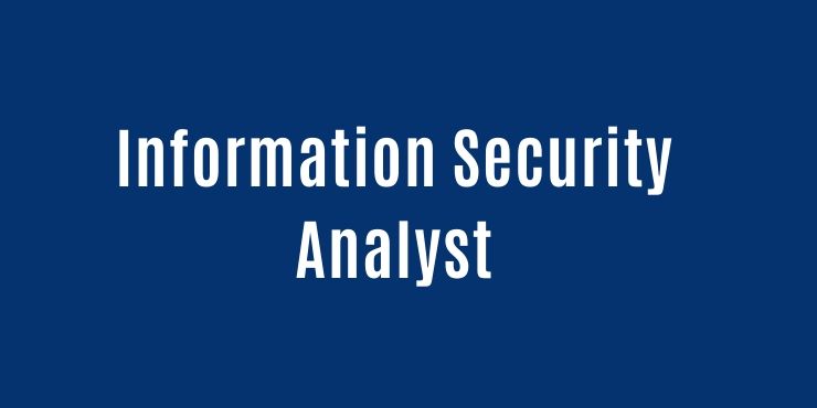 Information Security Analyst