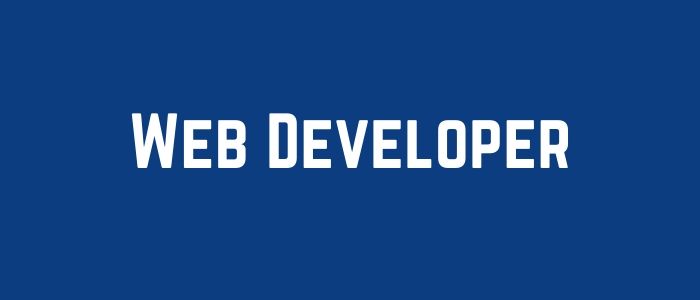 Web Developer