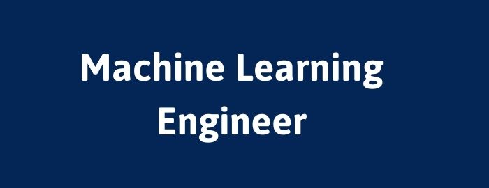 Machine Learning Engineer