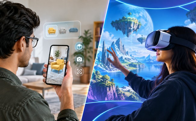 AR Vs VR Difference