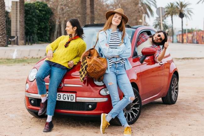 College Students With Car