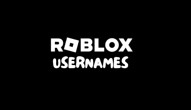 Roblox Usernames