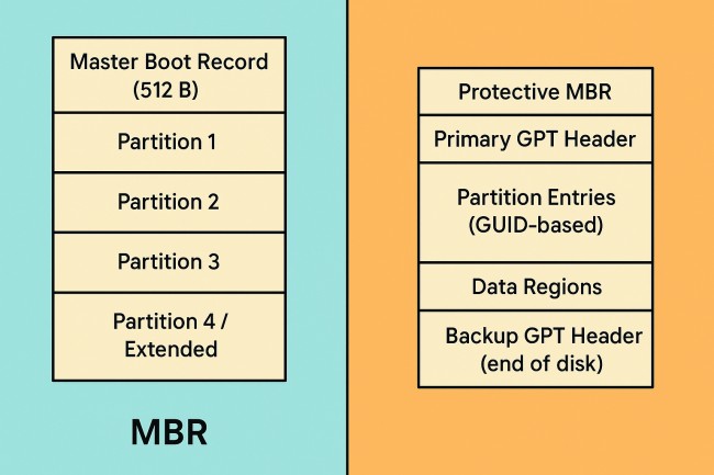 Mbr Az048 Master Boot Record (MBR) Vs GUID Partition Table (GPT)