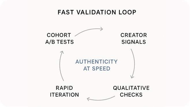 Qualitative Checks for Authenticity