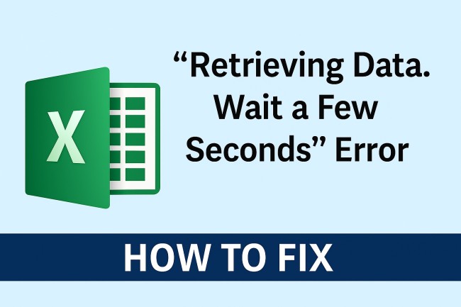 Retrieving Data. Wait a Few Seconds